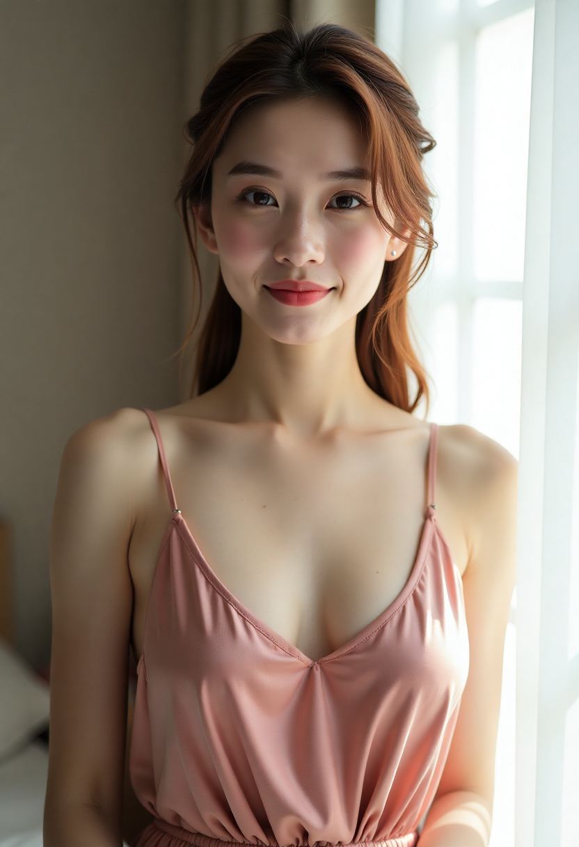 男女主角雨中同行